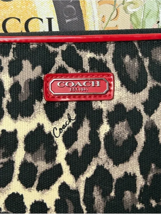 COACH Ocelot Tablet/Ipad Sleeve 😍❤️🐆 - Picture 3 of 13